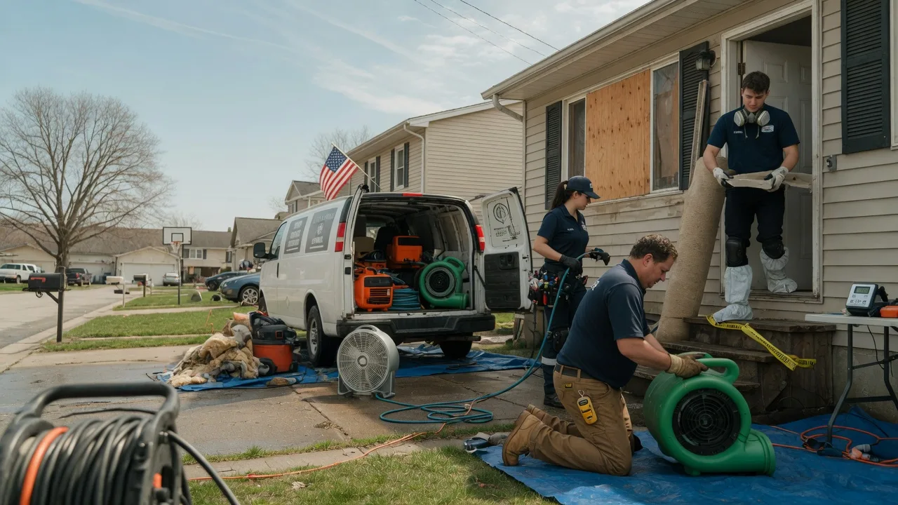 Water Damage Restoration in East Galesburg, IL near me